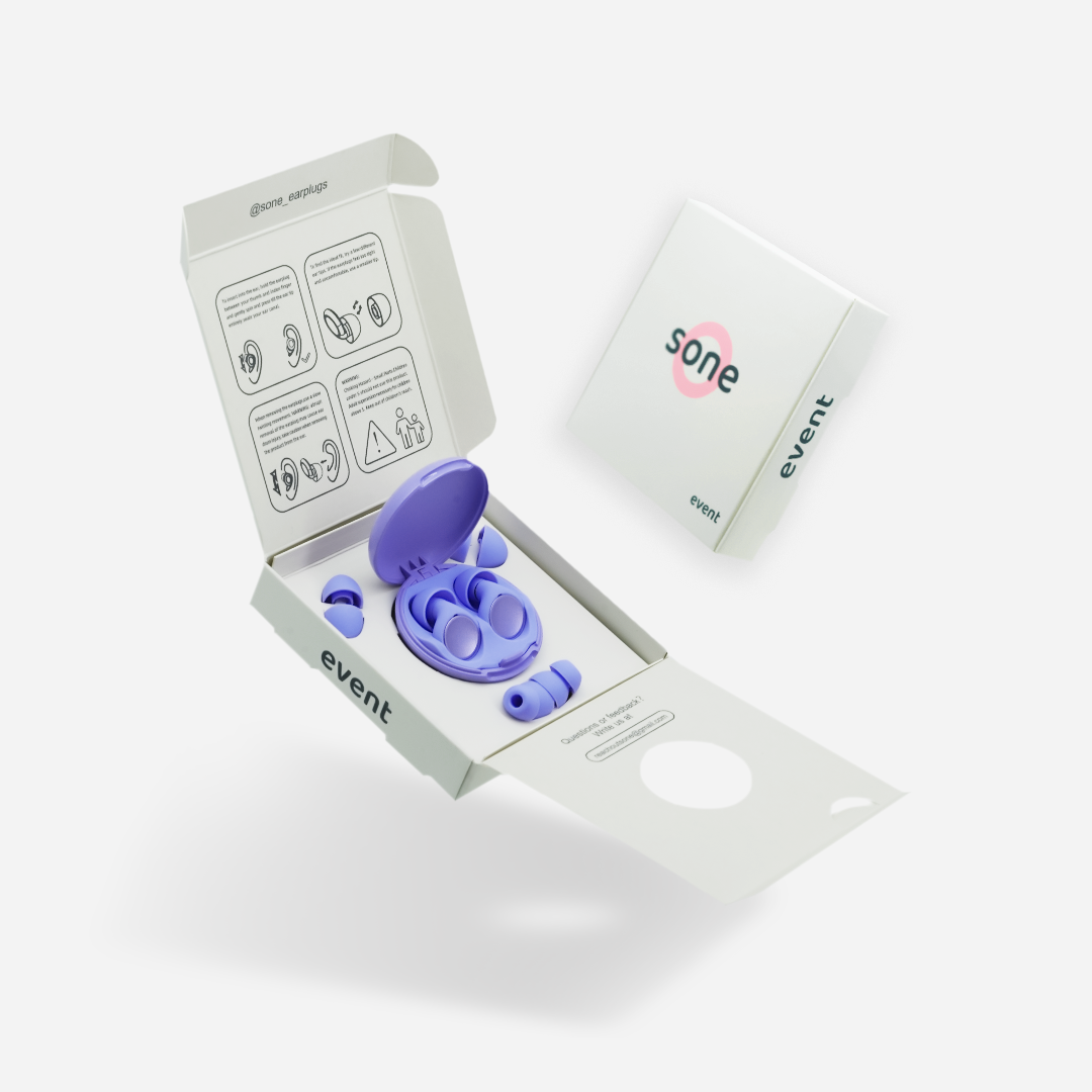 event - lilac purple